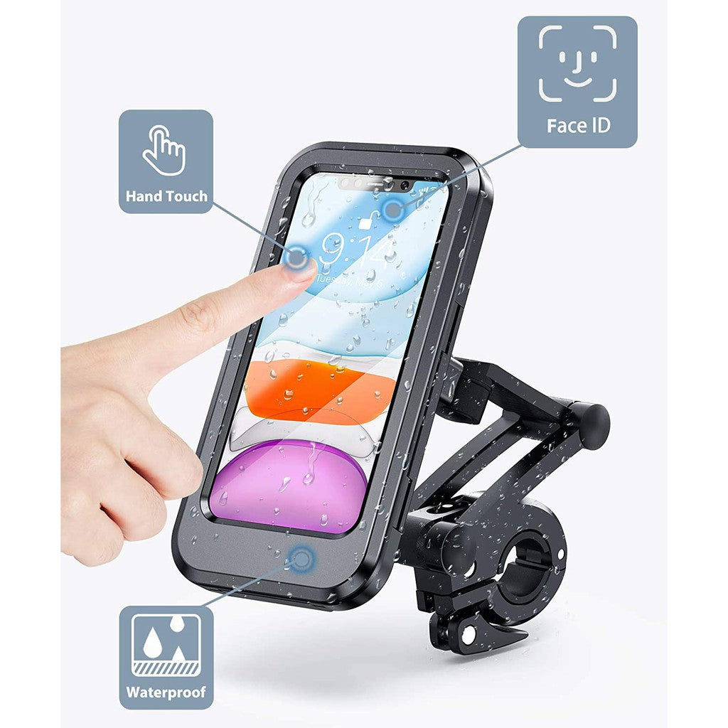 đ´ââī¸ Waterproof Bike & Motorcycle Phone Holder