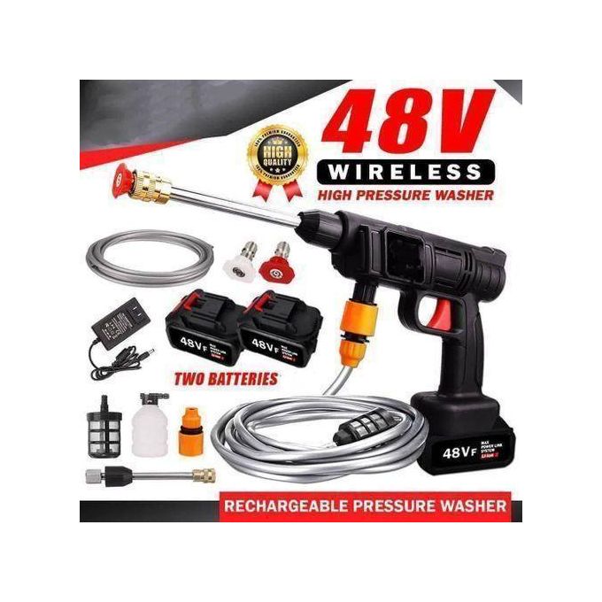 (২টি ব্যাটারি) Rechargeable Car Washer Duble Battery