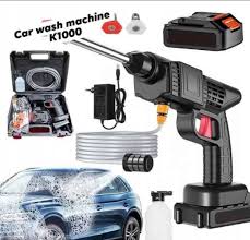 (২টি ব্যাটারি) Rechargeable Car Washer Duble Battery